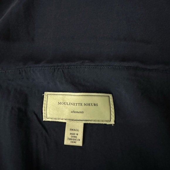 Moulinette Soeurs Floral Silk Garden Party Dress sz small - Picture 3 of 5